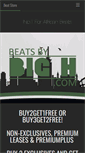 Mobile Screenshot of beatsbybigh.com